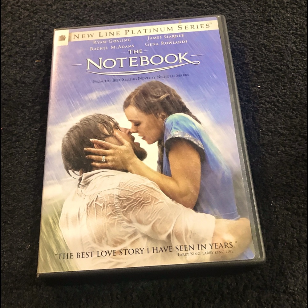 Notebook Movie DVD